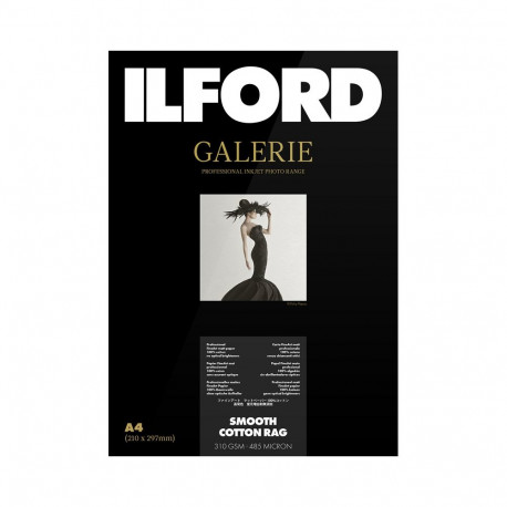 Ilford Galerie Smooth Cotton Rag 310g A2 25 Sheets