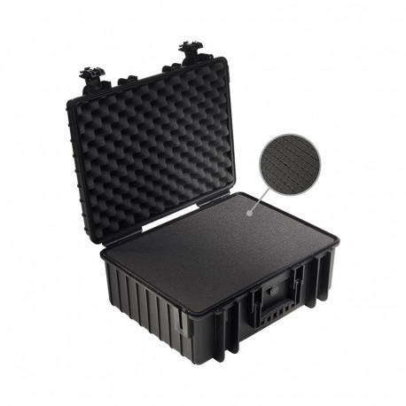 BW Outdoor Cases Type 6000 / Black (pre-cut foam)