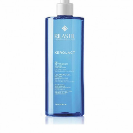 Facial Cleansing Gel Rilastil XEROLACT GEL 750ML Protector 750 ml