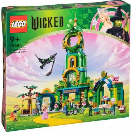 LEGO Wicked 75684 tervitus Emerald Citys