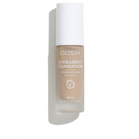 GOSH HYDRAMATT base de maquillaje SPF15 #006-medium light - red 30 ml