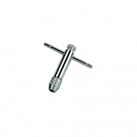 Tap wrench with reversible ratchet 5-12mm