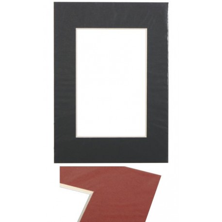 Paspartū 21x29.7, melns