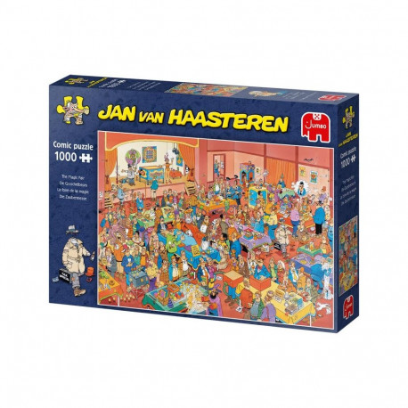 Puzzle - Jumbo Jan van Haasteren Die Zauberer Messe 1000 Pieces 370x275x65 mm