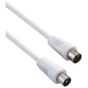 PremiumCord TV connection cable  M/F 75 Ohm 2m