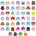 SQUISHMALLOWS SQUISH-A-LONGS minifiguuride komplekt pimepakis, 2 tk, 2,5 cm