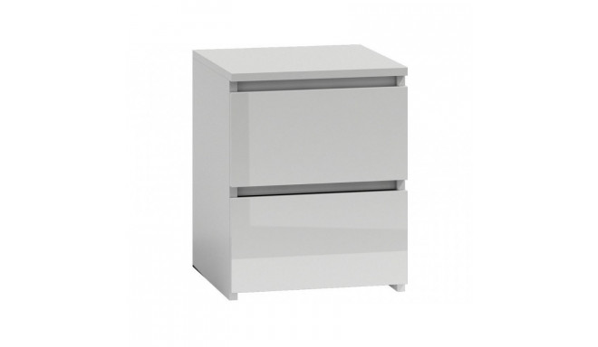 Topeshop M2 BIEL POŁYSK FRONT öökapp/öölauake 2 sahtliga Valge