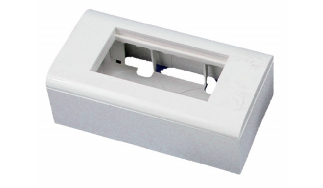 Set 2M Alantec white Box + support + frame 90x45