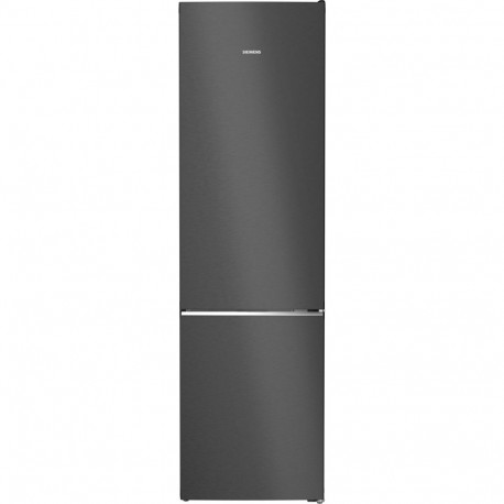 Siemens KG39NSBBF iQ700, fridge-freezer combination (black (matt), Home Connect)