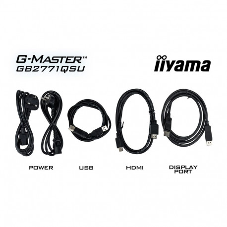 Monitor - iiyama G-MASTER GB2771QSU-B1 27" 2560x1440 200Hz G-SYNC Black