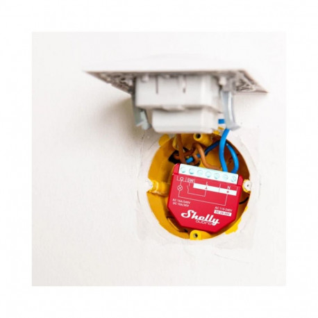 Smart Home Device - Shelly Qubino Wave 1PM Z-Wave Switch 1 Channel 16A Energy Monitoring