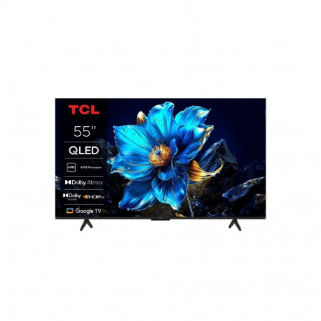 TCL T69C 55T69C teler 139.7 cm (55") 4K Ultra HD nutiteler Wi-Fi metallik 350 cd/m²