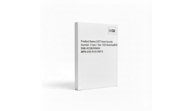 "ESET Home Security Essential - 5 User, 1 Year - ESD-DownloadESD"