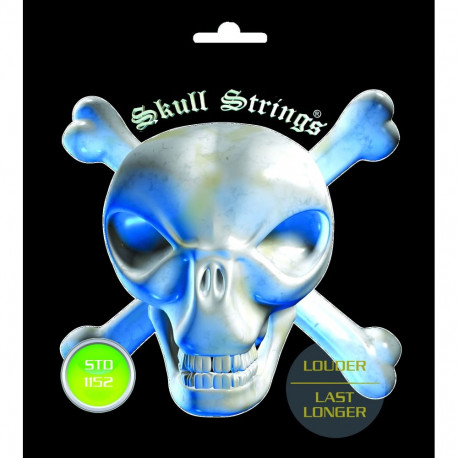 Skull Strings Set Standard Medium 11-52 011 015 018 032w 042w 052w