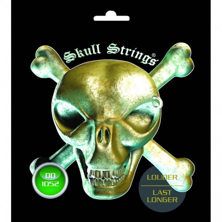 Skull Strings Set Drop D 10-52 010 013 017 026w 036w 052w