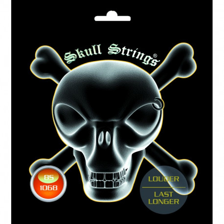 Skull Strings Set 8 Strings 10-68 010 013 017 026w 036w 048w 058w 068w