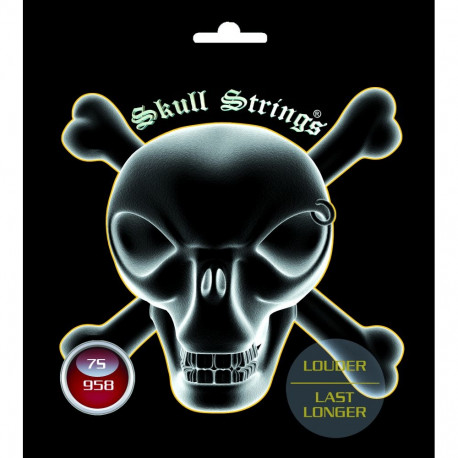 Skull Strings Set 7 Strings 9-58 009 011 016 024w 032w 044w 058w