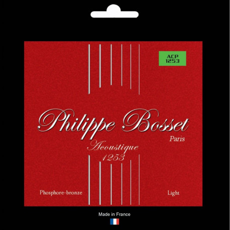 Philippe Bosset Paris Light .012 .016 .025 .032 .042 .053