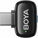 Boya juhtmevaba mikrofon mini 2-01 Lightning/USB-C, must