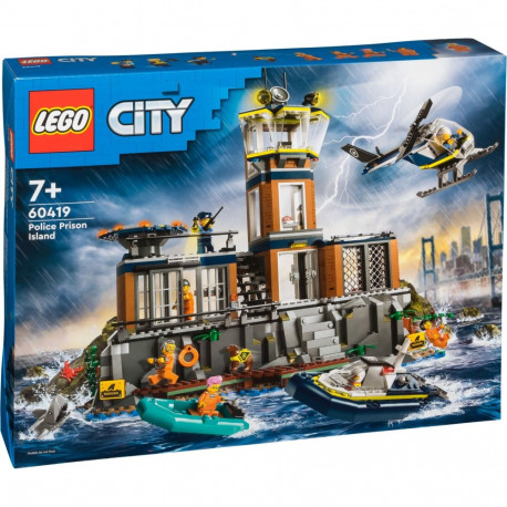 LEGO City Police 60419  - Poliisivoimien Vankisaari