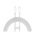 Kaabel USB C pistik iP Lightning 20W 2m valge Dynamic Baseus