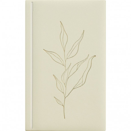 Raamatkalender NÄDAL B6, kõvaköide, Fashion kaaned (VALGE) 00265/40093