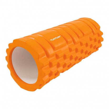 Tunturi Yoga Foam Grid Roller Massaažirull 33cm, oranž
