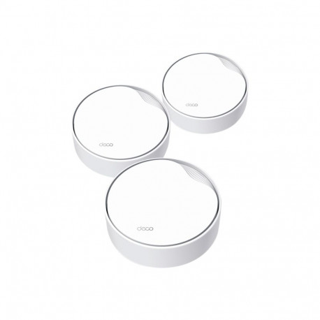 TP-LINK kogu kodu mesh-Wi-Fi 6 süsteem Deco X50 (3-pack) AX3000 802.11ax 574+2402Mbit/s mesh-tugi ja