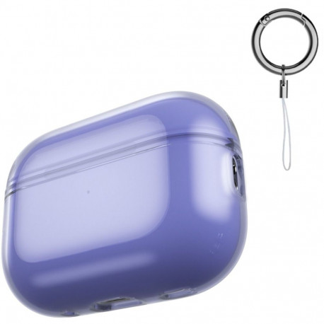 Airpods Pro 2 laadimiskarbiümbris Trendybay CBAP2-12, TPU, lilla