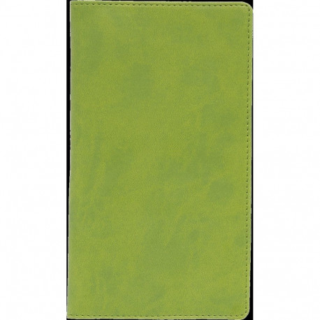 Taskumärkmik Mini, laimiroheline, spiraalköide, LUX kaantega 2026a.