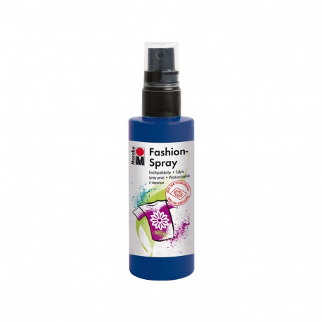 Tekstiilivärv Marabu Fashion Spray 100ml 293 night blue- öösinine