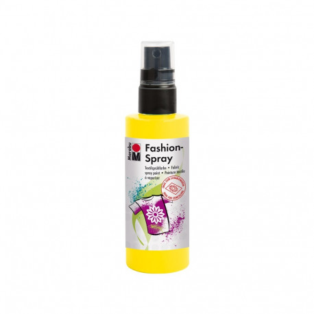 Tekstiilivärv Marabu Fashion Spray 100ml 220 sunshine yellow- päikese kollane