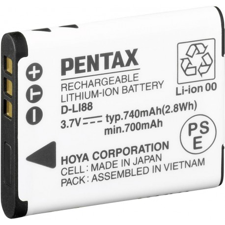Pentax akumulators D-LI88