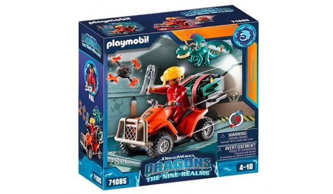 The Playmobil 71085 Icaris Quad & Phil is a toy set based on the animated series *D