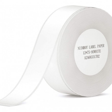 The Niimbot RP1222-260 WT is a specific type of thermal label roll designed for Nii