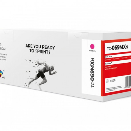 Compatible Canon 069 Magenta High-Yield Toner Cartridge (TC-069MXN) – 100% New
