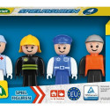 Figures set blue