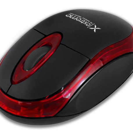 Wireless Bluetooth optical mouse 3D Cyngus red