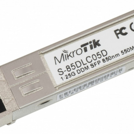 MikroTik SFP 1.25G LC MM 550m DDM S-85DLC05D