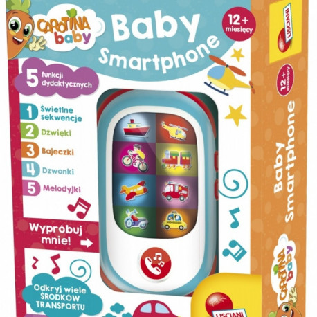 Lisciani Carotina Electr onic baby smartphone