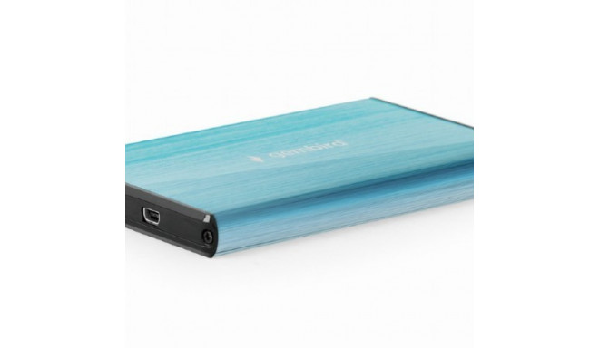 External drive case 2.5 USB 3.0 blue