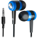 EARPHONES BASIC 616 BLACK-BLUE