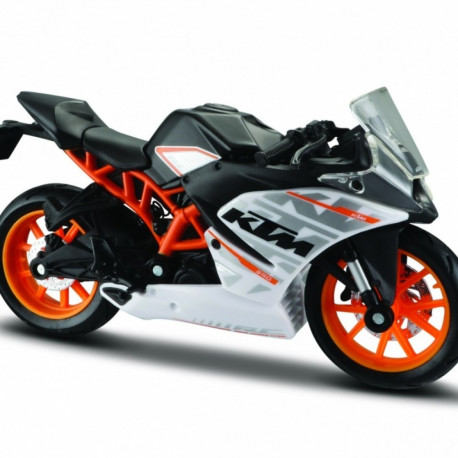 Maisto Motorcycle KTM RC390 with stand 1/18