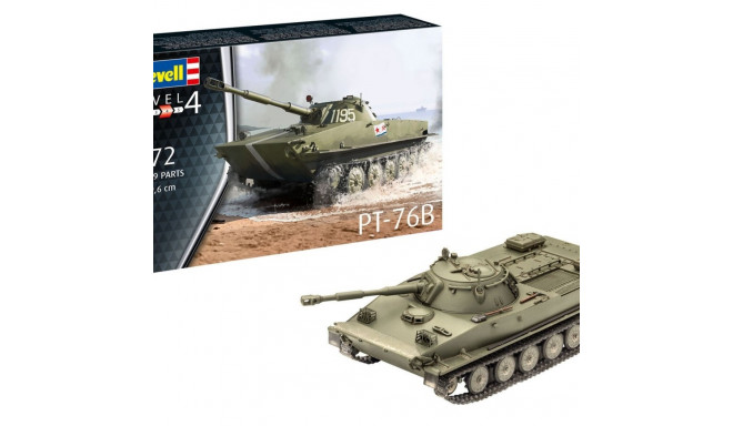 Here are the details and options for a PT-76B Plastic Model Kit, typically found in
