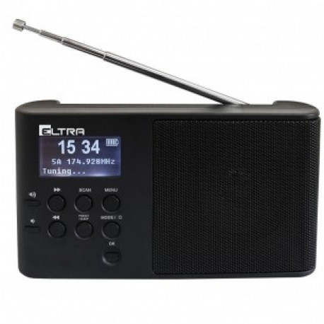 Eltra radio ULA DAB+, black