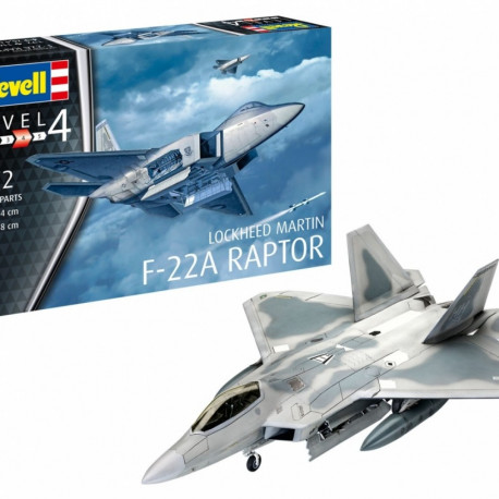 Plastic model Lockheed Martin F-22A Raptor