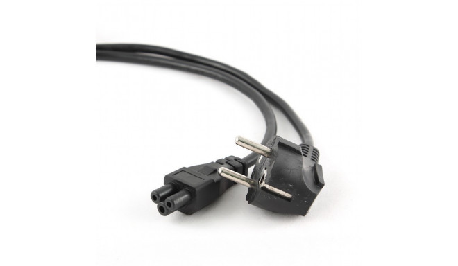 1.0m VDE Certified Power Cord - Black