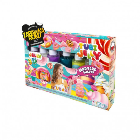 Tubi Jelly set 6 colors - Sweets