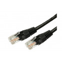 Cable Patchcord cat.6A RJ45 UTP 3m. black