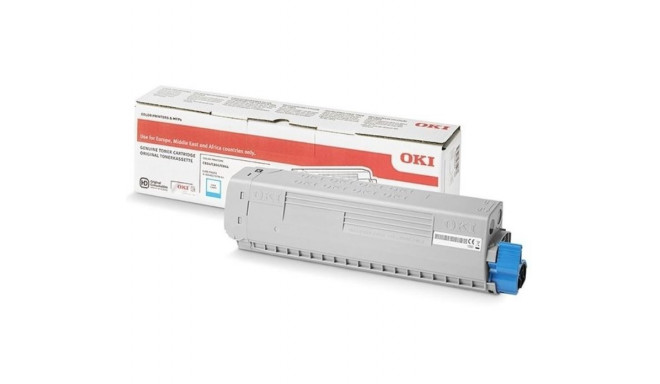Toner C824/834/844 5k 47095703 cyan